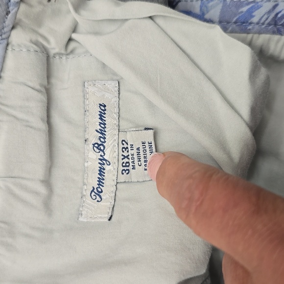 TOMMY BAHAMA Men's Gray Pants 36 X 32 - Picture 4 of 7